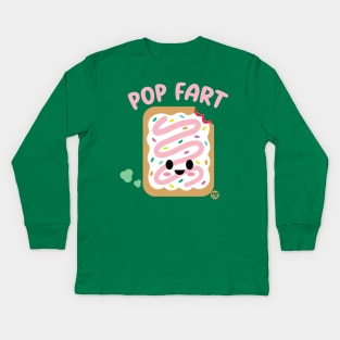 POP FART Kids Long Sleeve T-Shirt